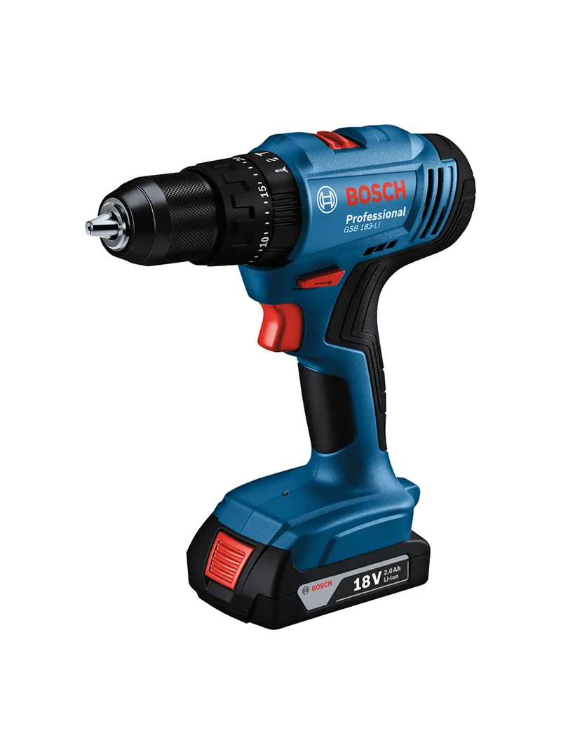 Rotomartillo Atornillador Inalámbrico 1/2" GSB 183-LI — Bosch original Colombia