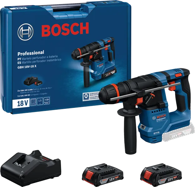 Martillo Perforador SDS-PLUS GBH 18V-18 X — Bosch original Colombia