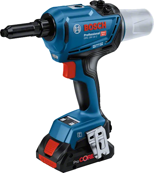Remachadora Inalámbrica GRG 18V-16 C — Bosch original Colombia