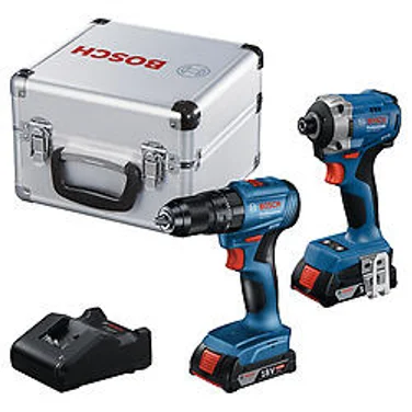 Combo GSB 185-LI +GDR 18V-215 Maleta de Aluminio — Bosch original Colombia