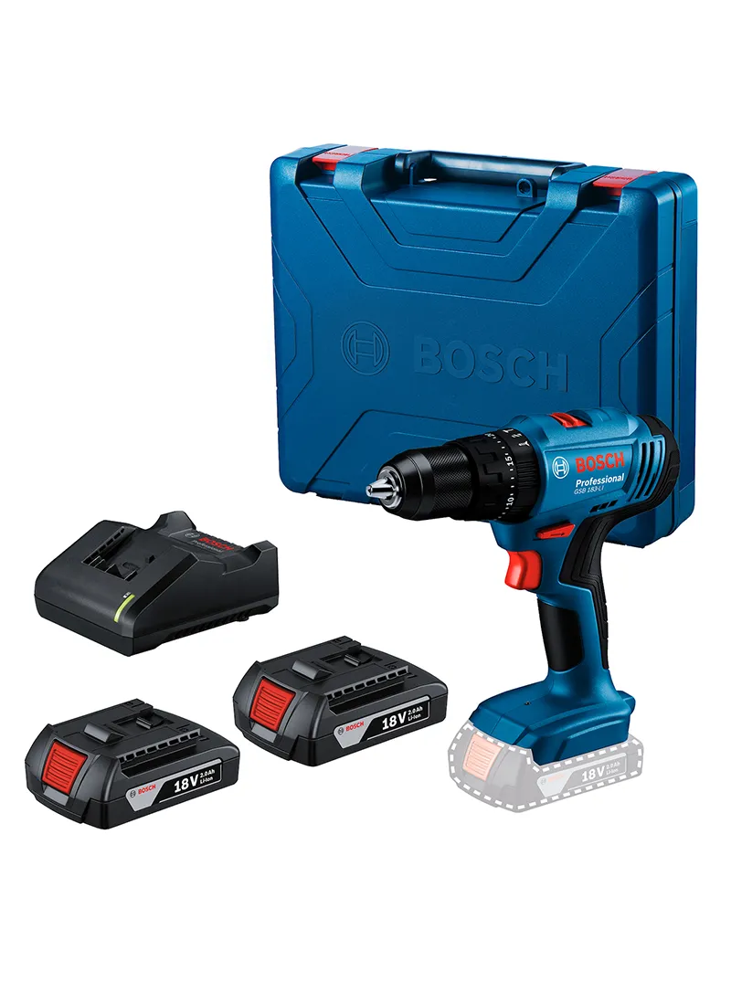 Taladro percutor Atornillador inalámbrico 18V GSB 183-LI — Bosch original Colombia