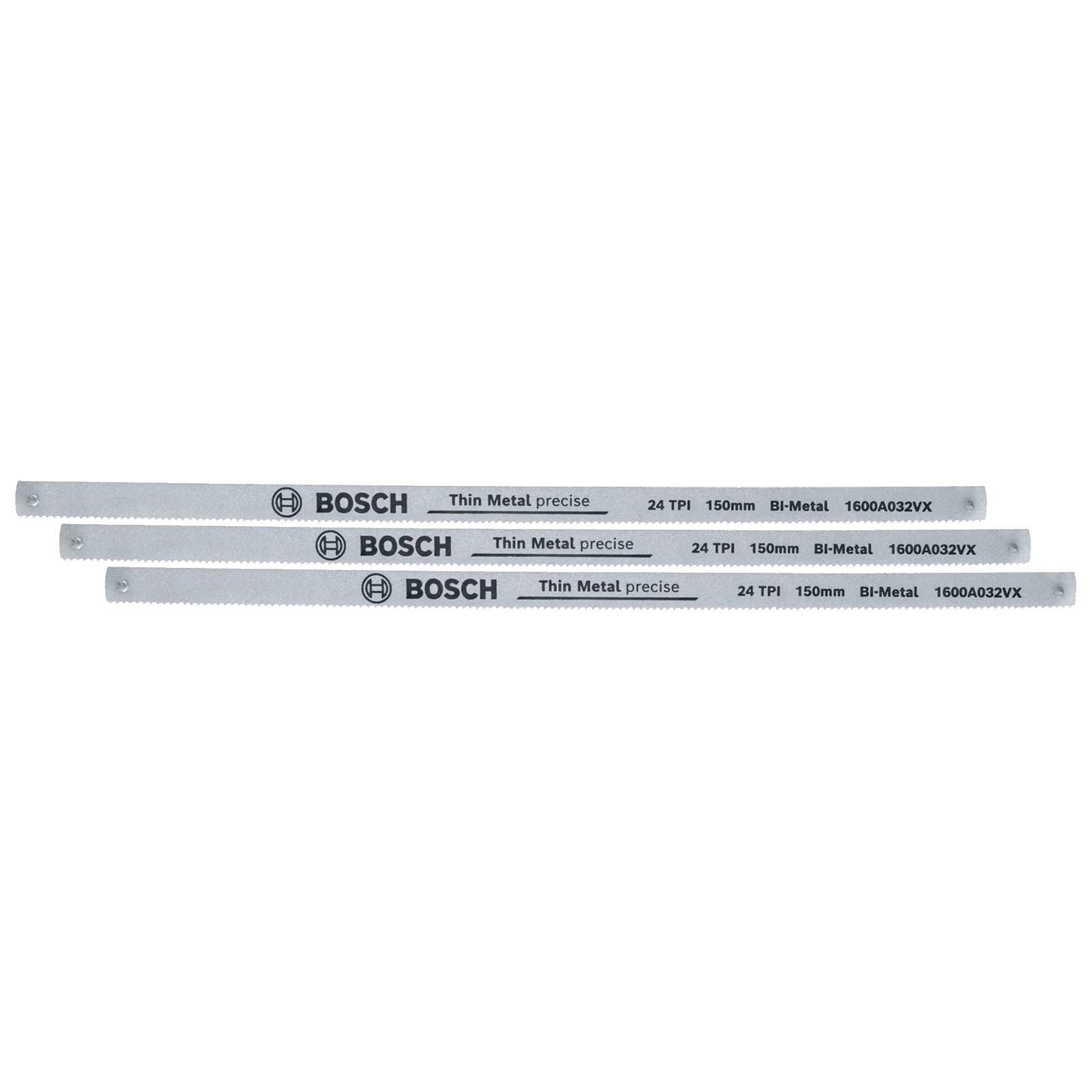 Sierra de arco 150mm Hojas 3-Pcs (TPI24) — Bosch original Colombia