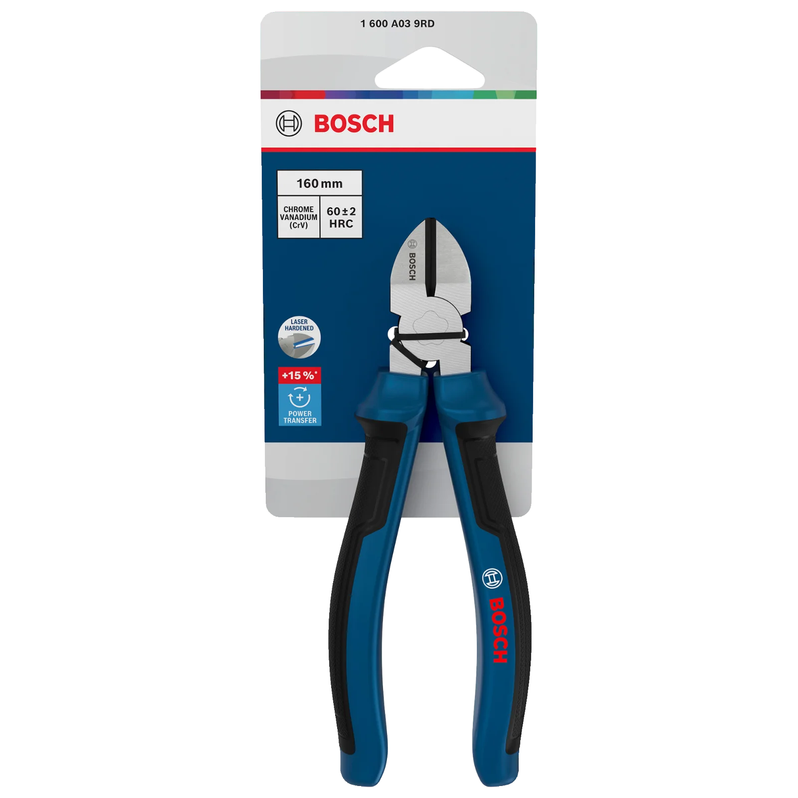Alicate de corte diagonal 160 mm — Bosch original Colombia