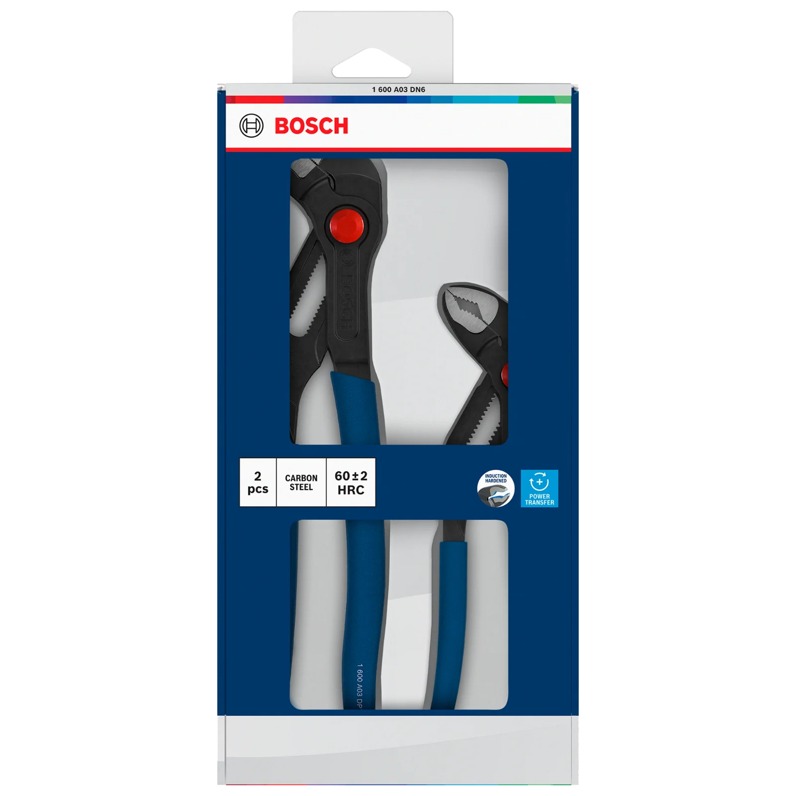 Juego Alicate bomba agua mango goma 2 piezas — Bosch original Colombia