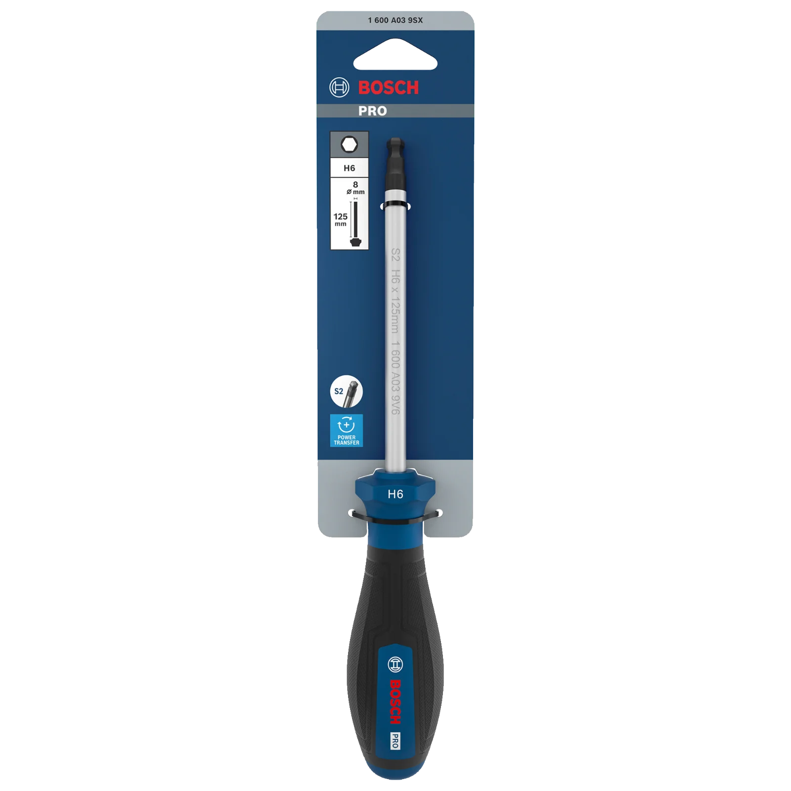 PRO Destornillador H6 x 125 mm — Bosch original Colombia