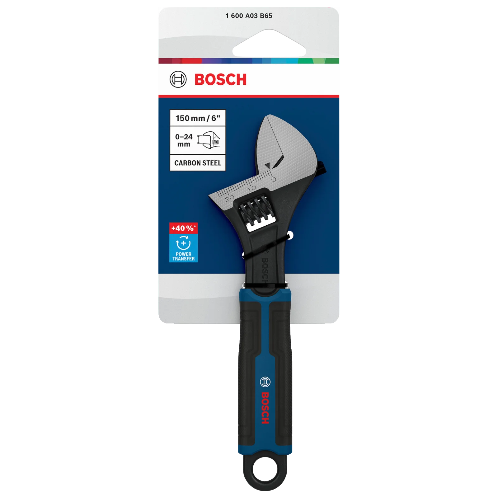 Llave ajustable 150 mm / 6" — Bosch original Colombia