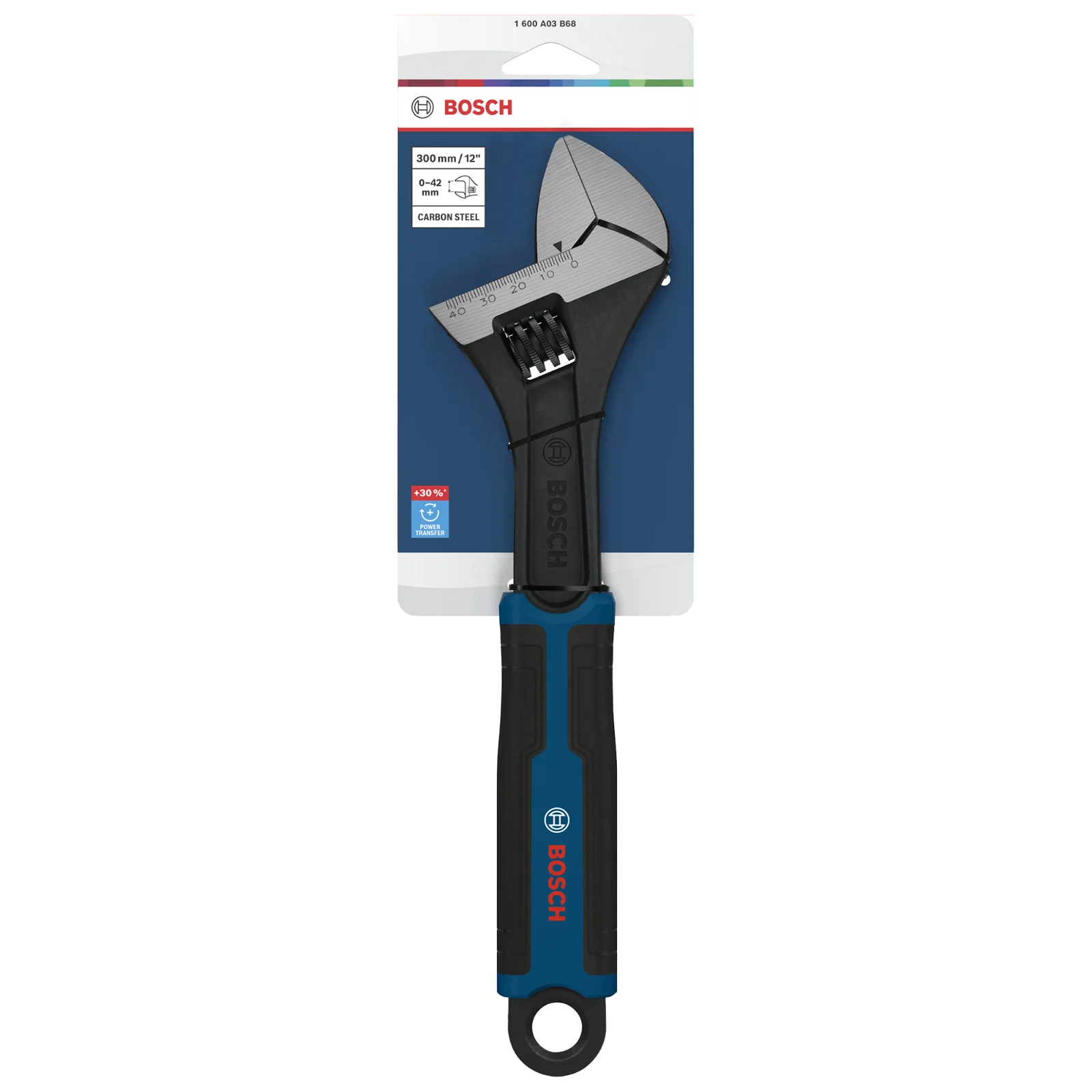 Llave ajustable 300 mm / 12" — Bosch original Colombia