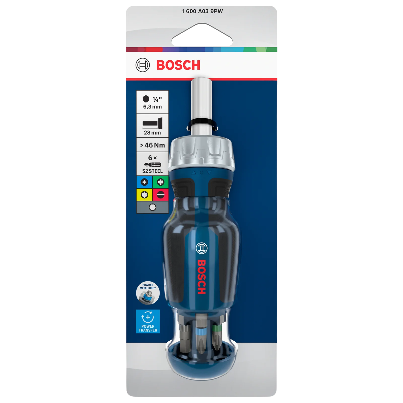 Llave Carraca Corta con Magazine (6x ) — Bosch original Colombia