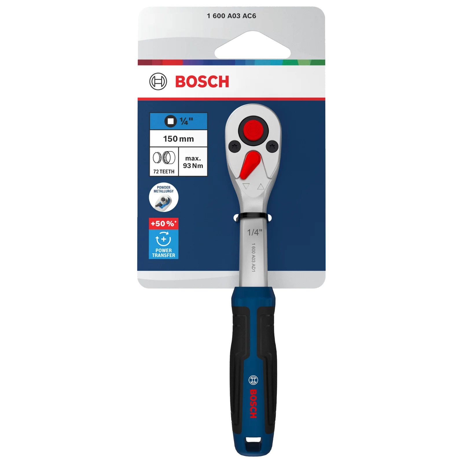 1/4" Rachet — Bosch original Colombia