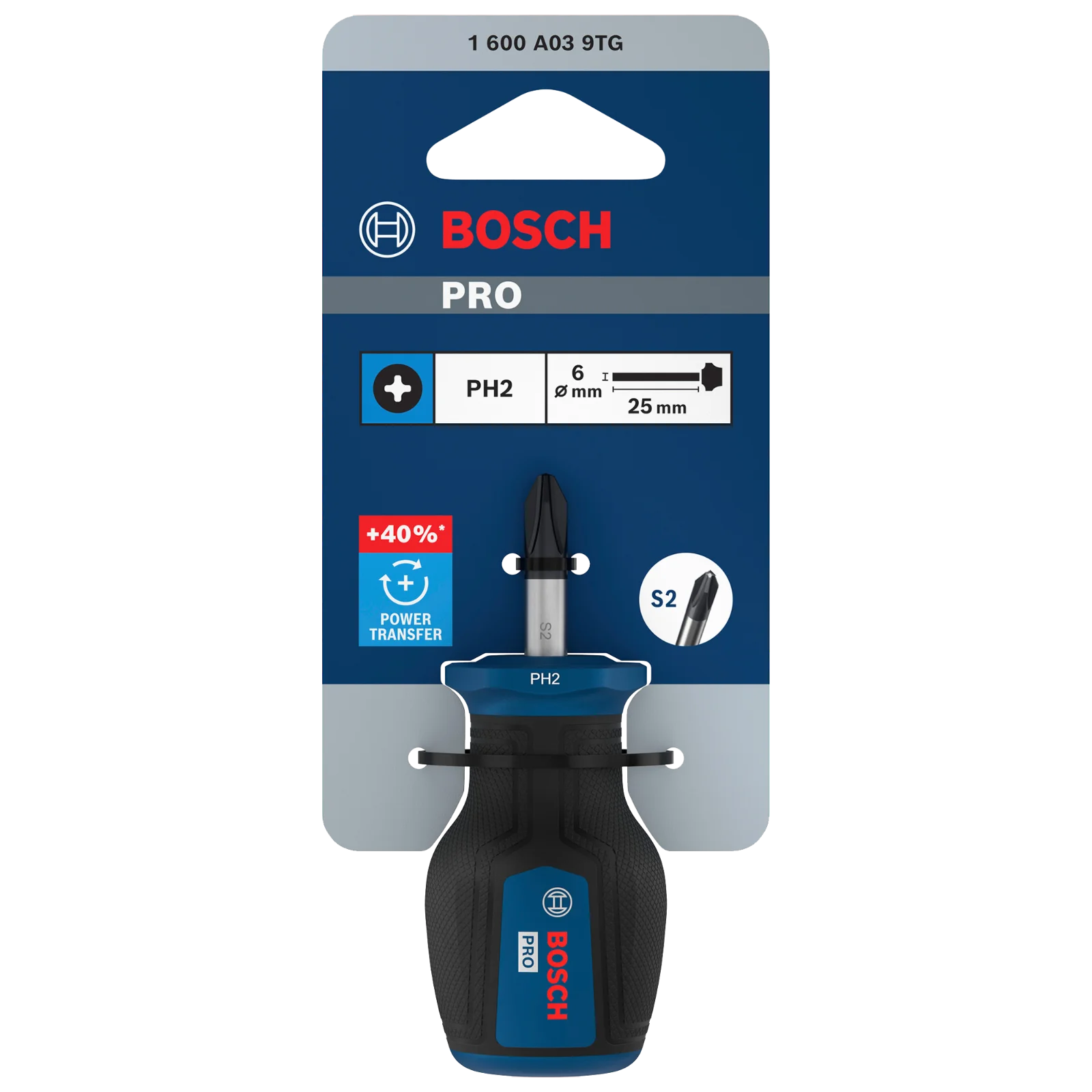 PRO Corto Destornillador PH2 x 25 mm — Bosch original Colombia