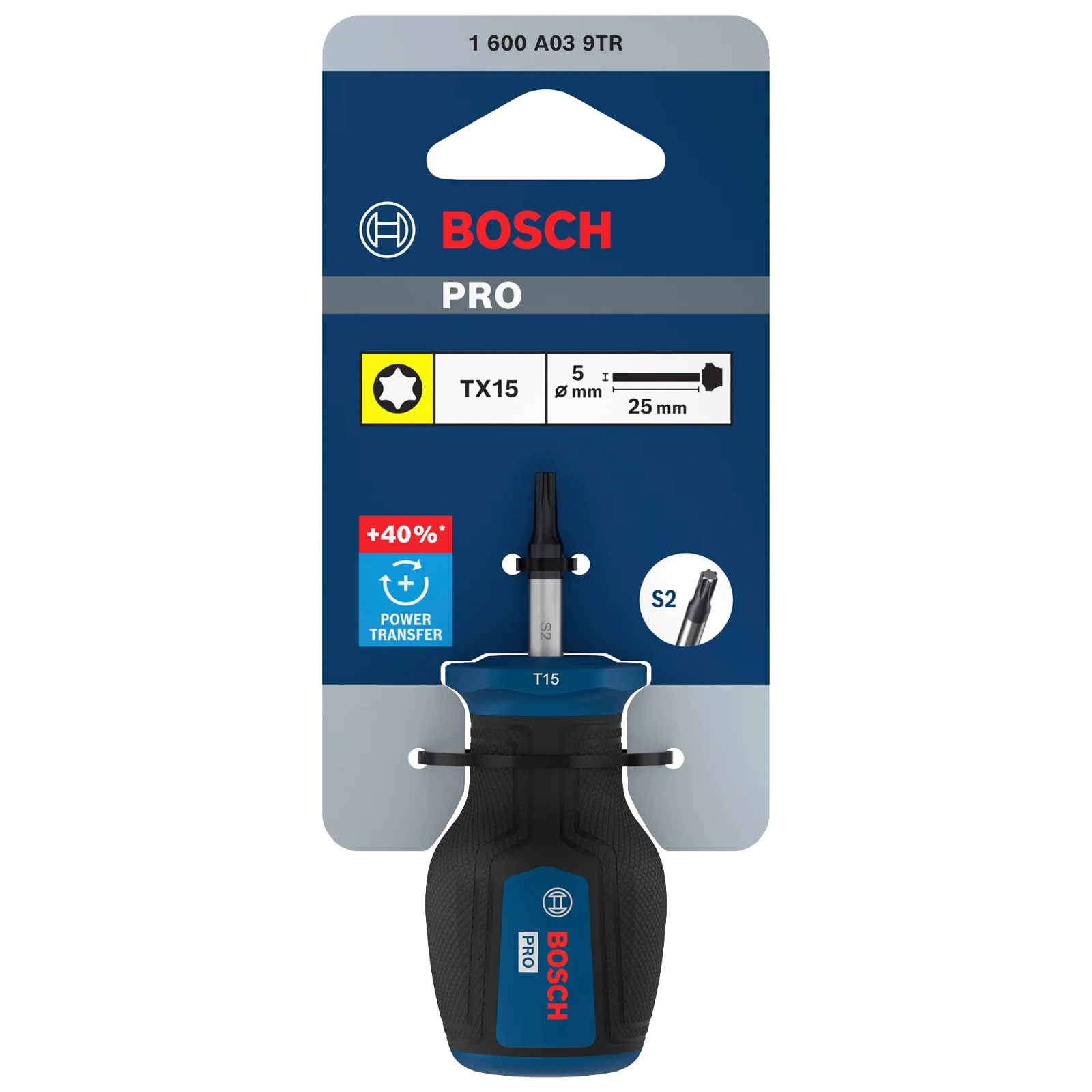 PRO Corto Destornillador TX15 x 25 mm — Bosch original Colombia