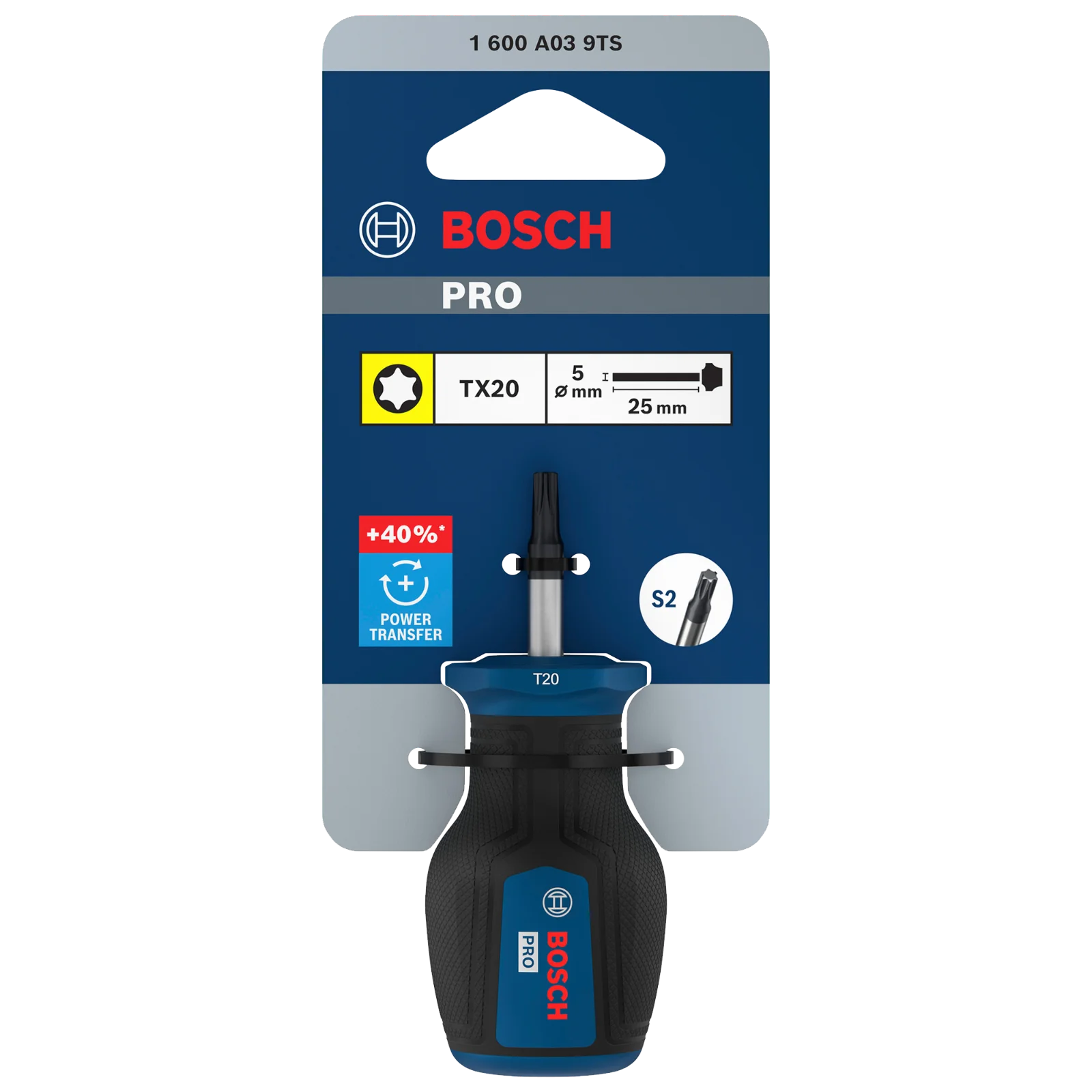 PRO Corto Destornillador TX20 x 25 mm — Bosch original Colombia