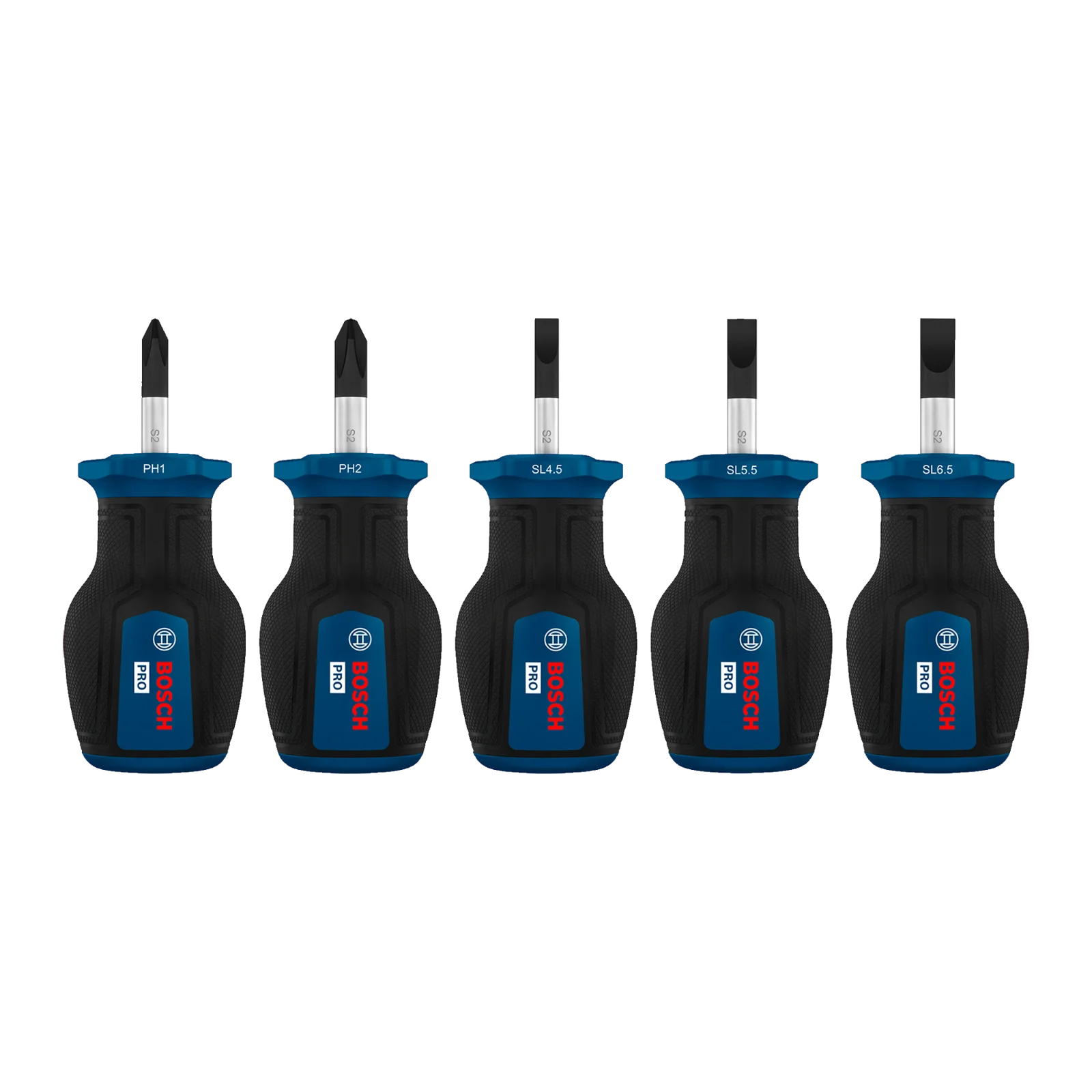 PRO Corto Destornillador PH/SL Juego 5pz — Bosch original Colombia