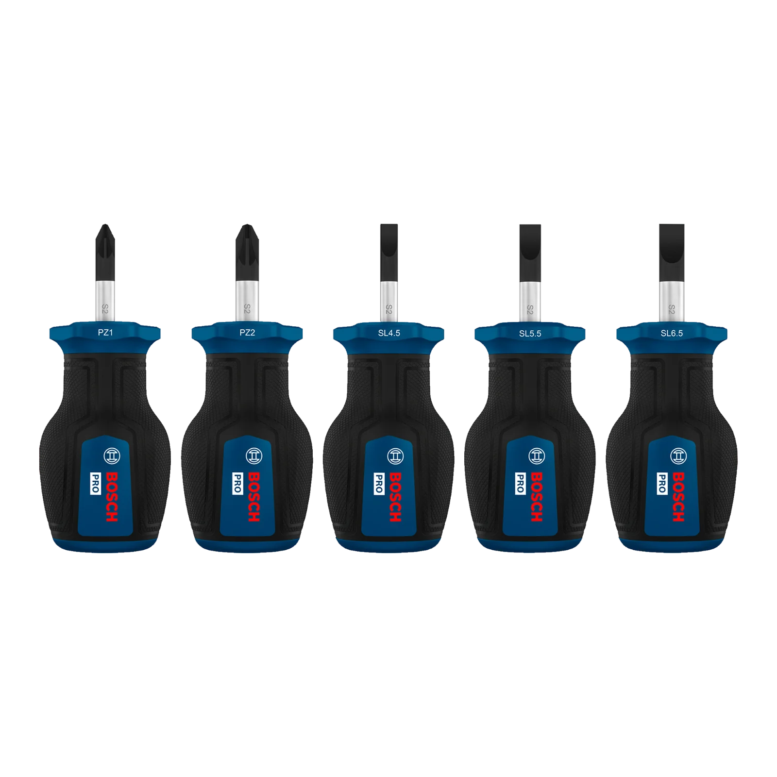 PRO Corto Destornillador PZ/SL Juego 5pz — Bosch original Colombia