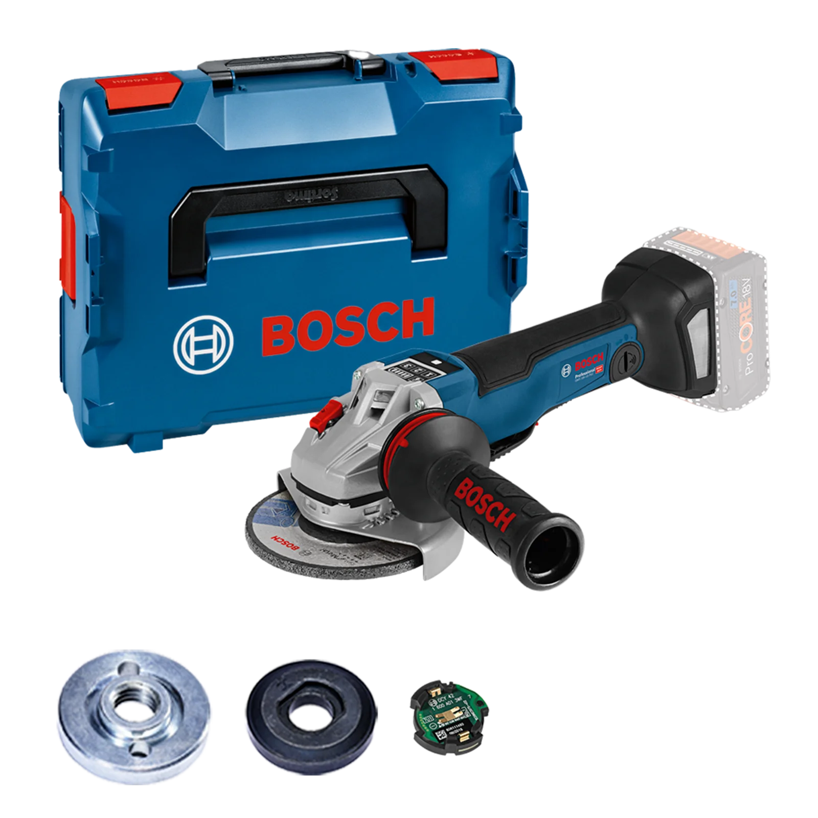 Amoladora 4 1/2" y 5" GWS 18V-10 PSC — Bosch original Colombia